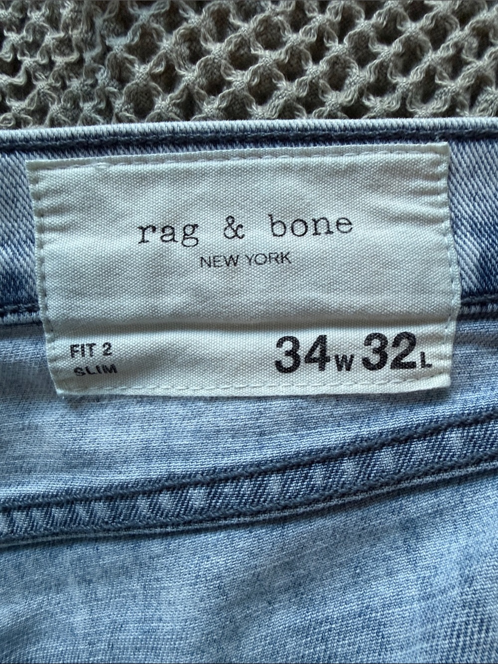 RAG & BONE FIT 2 SLIM FIT JEANS - Picture 8 of 12